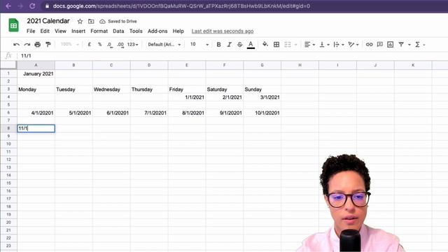 How to Insert a Calendar in Google Sheets смотреть онлайн