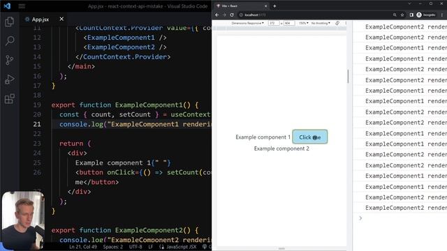 This Context API Mistake Ruins Your Whole React App (All Components Re-Render) смотреть онлайн