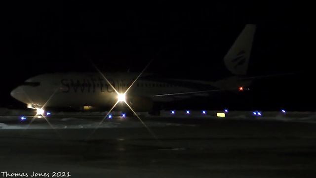 iAero Airways Boeing 737-4Q8 [N804TJ] University Park Airport Landing and Shutdown смотреть онлайн