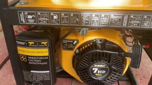 Подготовка к работе и запуск бензинового генератора