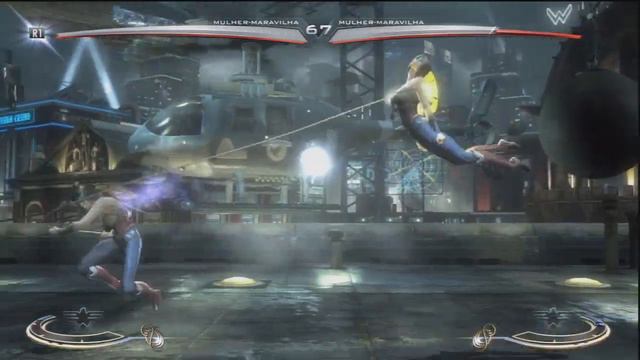 Injustice Gods Among Us DEMO - Wonder Woman Combos смотреть онлайн