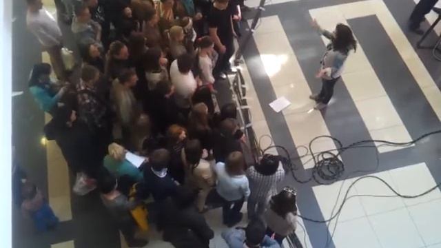 Съемки "Сделки" в Самаре 28.04.2014. Инструктаж массовки, овации смотреть онлайн