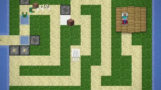 Minecraft Tower Defense Ep.1 - Stupid Ghasts смотреть онлайн