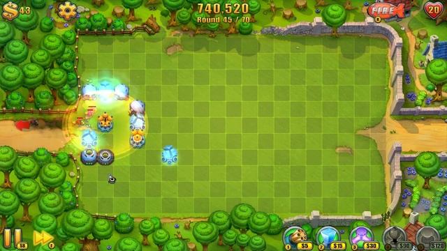 Fieldrunners 2: Home on Derange - Heroic, Quick Coins Strategy смотреть онлайн