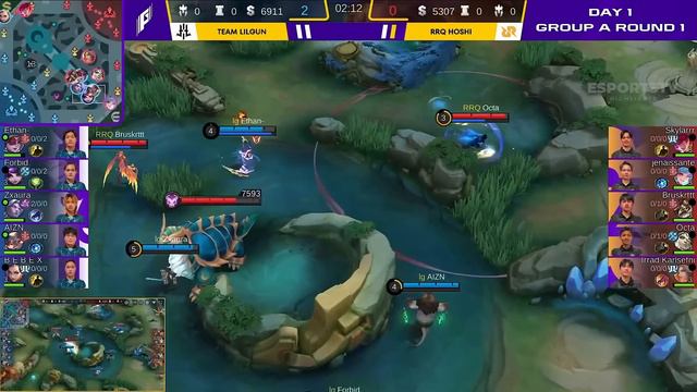 RRQ Hoshi vs Team Lilgun HIGHLIGHTS Games of the Future 2024 | RRQ VS LIL смотреть онлайн