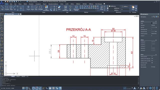 Skalowanie z odniesieniem. Kurs ZWCAD - ćwiczenia. Część 29. смотреть онлайн