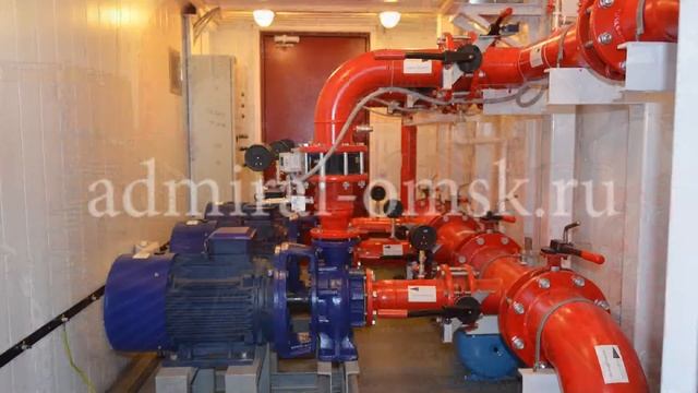 Плавучая насосная станция