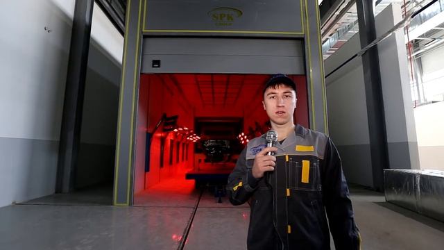 Инфракрасная покрасочная камера / Линии окраски для автомобилей / Окрасочная камера для автомобилей смотреть онлайн