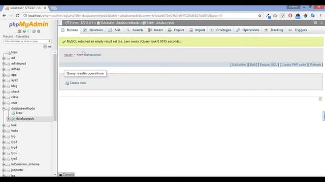 Database Connection with PDO 100% Working Queries (Create, Fetch,Update,Delete) смотреть онлайн