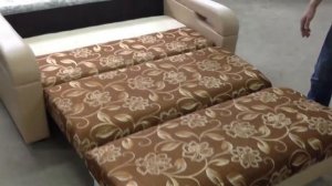 Как раскладывается мини диван.