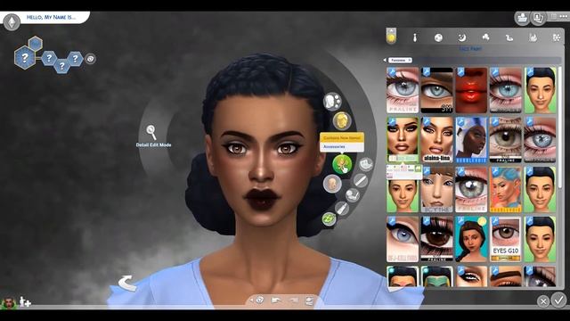 Sims 4 CAS: The Edgy Girl