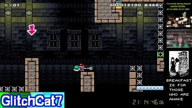 [Super Mario Maker] Atlas's Burden: Headstrong WORLD'S FIRST CLEAR by GlitchCat7 смотреть онлайн