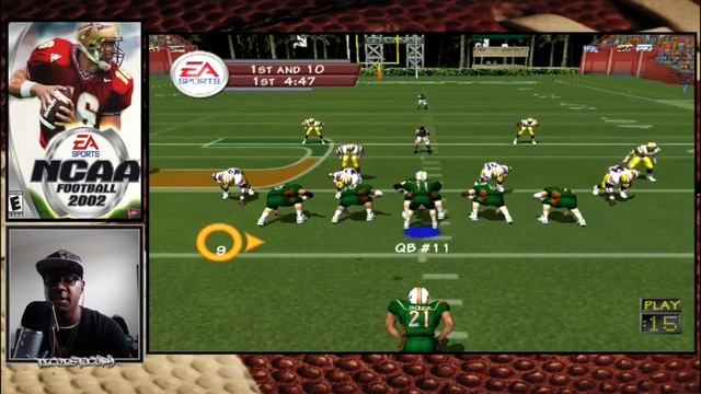 Lowkey Jackson Epic Creation' NCAA Football 2002 HD | Face-Cam! смотреть онлайн