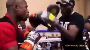 Тренировка Флойда Мейвезера