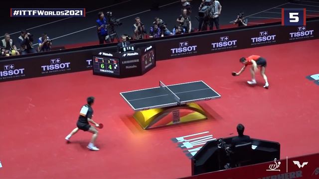 Top 10 shots: 2017 World Table Tennis Championships смотреть онлайн