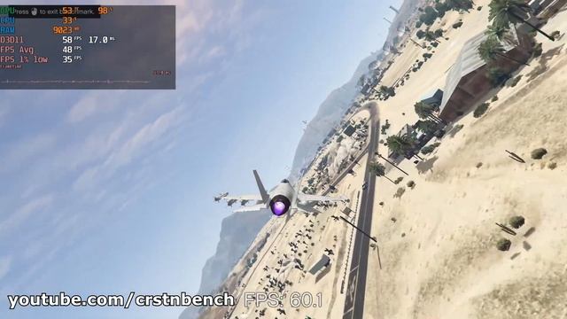 AMD Ryzen 5 4500U \ AMD Radeon Graphics \ GTA V @1080p Normal Settings, Well Playable (16GB RAM)