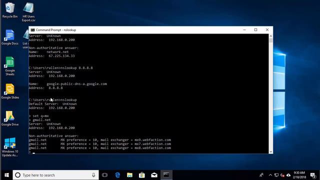 Troubleshoot DNS with Nslookup смотреть онлайн
