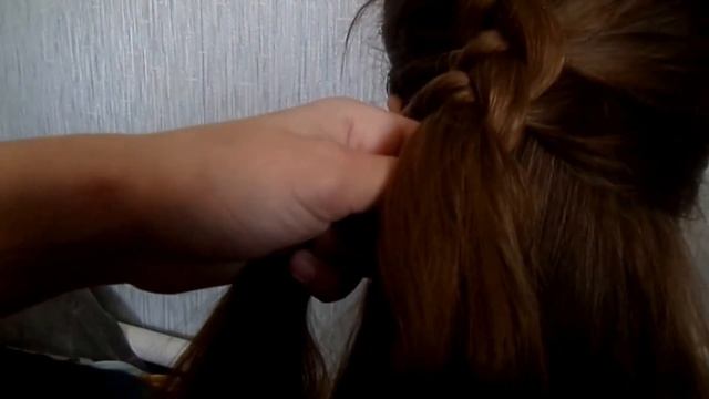 Как заплести объемную косу. смотреть онлайн