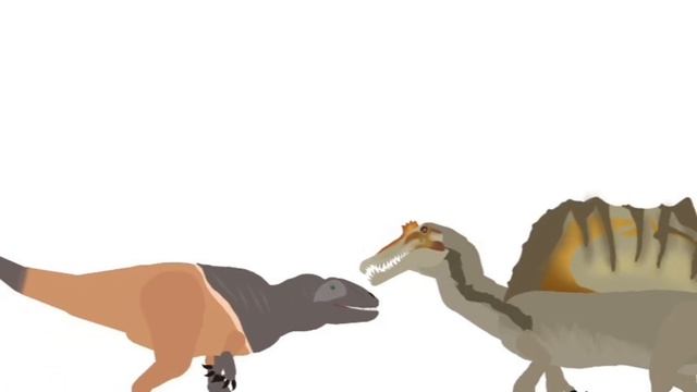 (dc2) DPF spinosaurus vs carcharodontosaurus смотреть онлайн