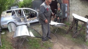 Ремонт порогов митсубиси лансер.