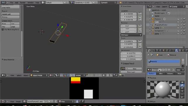 Blender 3D Gamekit Plane Shoot Bullet IOS Android Tutorial смотреть онлайн
