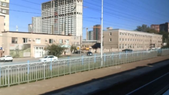 Поездка на Электричке ЭД9М / Ростов-Пригородный - Сельмаш смотреть онлайн