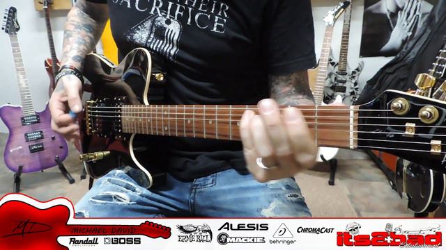 Harley Benton TE-40 TBK Deluxe Series/Michael David Music смотреть онлайн