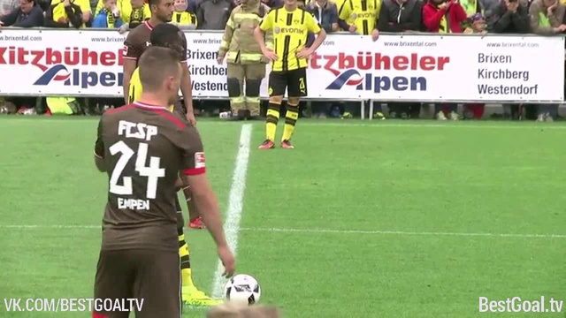 Боруссия Д 3:2 Санкт-Паули. Обзор матча и видео голов смотреть онлайн