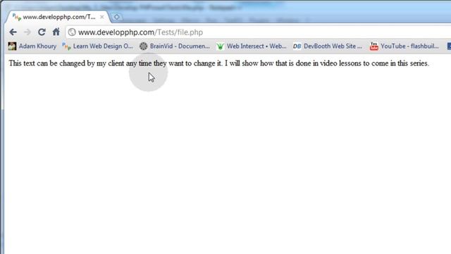1. Flat File .txt + PHP Database Systems Tutorial - Displaying text file content смотреть онлайн
