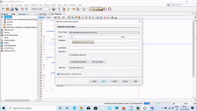 Connect Sybase database using Apache NetBeans смотреть онлайн