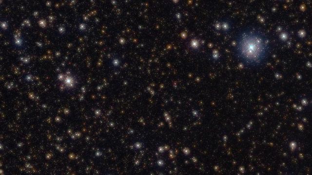 Zoom Into in space Southern Crab Nebula from Hubble 4k смотреть онлайн