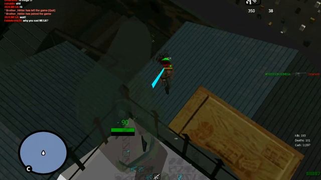 У бабки кровь из задницы? :D [MTA] смотреть онлайн