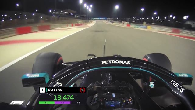 Valtteri Bottas' Pole Lap | 2020 Sakhir Grand Prix | Pirelli смотреть онлайн