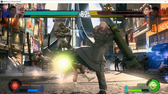 Marvel Vs Capcom Infinity. Обзор за персонажей Capcom.