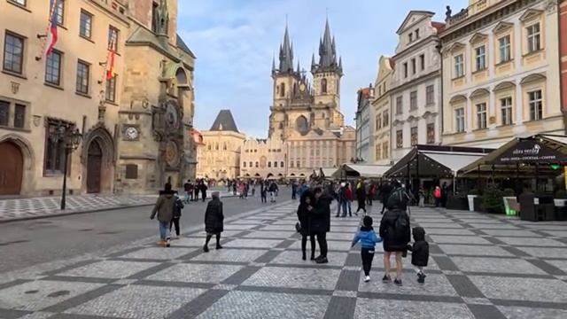 Прага - начало нового года (праздничный стрим)