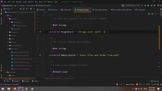 Laravel Advance Series Hindi Part 7 | Make Your Own Commands | The Test Coder смотреть онлайн