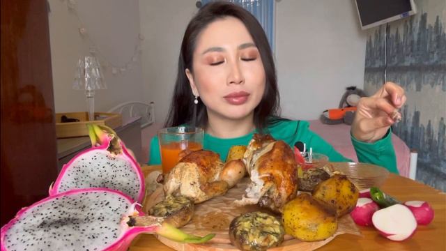 MUKBANG•10 ФАКТОВ обо мне❗️•запечённые цыплята смотреть онлайн