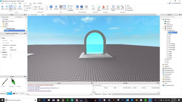 Roblox Studio :: How to Make Developer ONLY Portals! смотреть онлайн