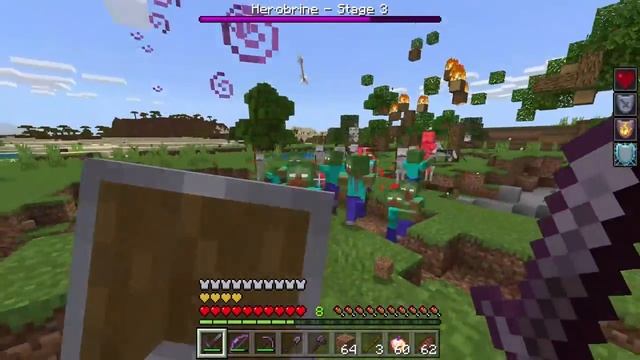 Herobrine VS VTNTM | Herobrine Reborn Add-on minecraft bedrock edition смотреть онлайн