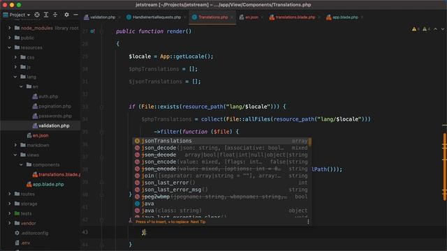 Translations in Laravel and InertiaJS applications смотреть онлайн