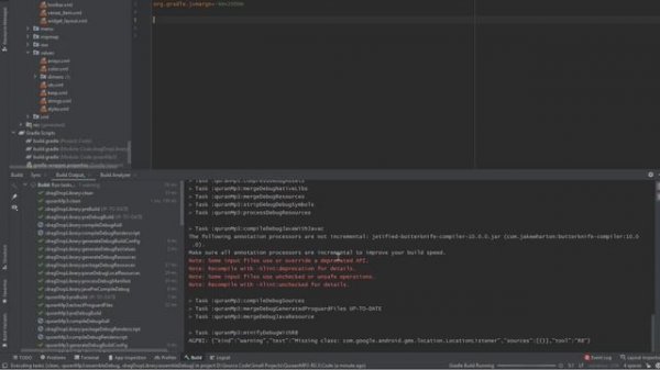 Error Out of memory: Java heap space. Configure Gradle memory settings using #-Xmx' JVM option