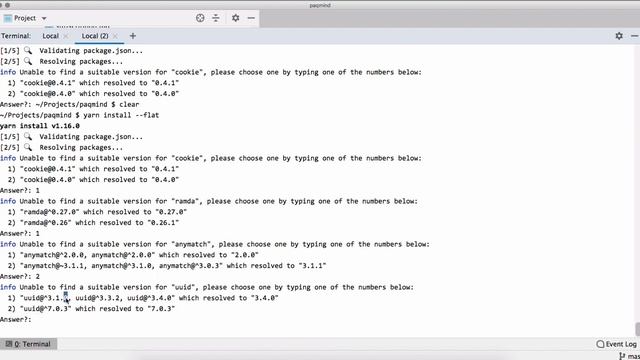 Оптимизация фронтенда: дедупликация yarn.lock смотреть онлайн