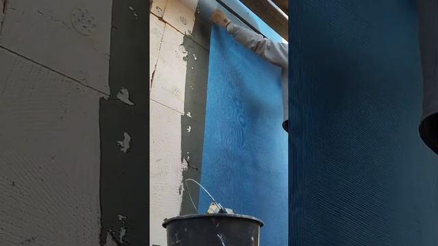 Как правильно штукатурить после пеноплекс!!! Усто Аваз ишлари✊ смотреть онлайн