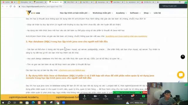 2 ngày java roadmap V1 ngày 1 смотреть онлайн