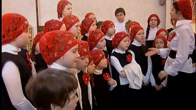 Пасха ГОСПОДНЯ..Хор ВОСКРЕСНОЙ ШКОЛЫ 1-6 смотреть онлайн