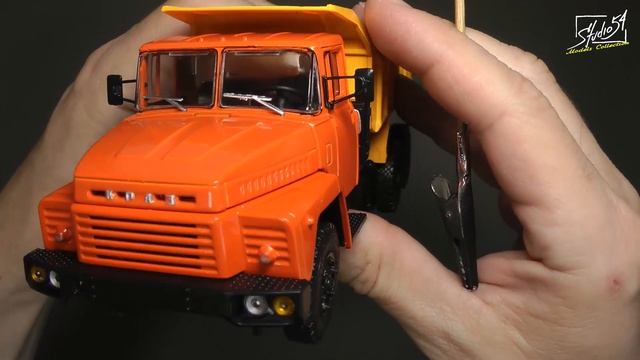 КрАЗ-251Б. Легендарные грузовики СССР № 58. MODIMIO Collections. Обзор журнала и модели. смотреть онлайн