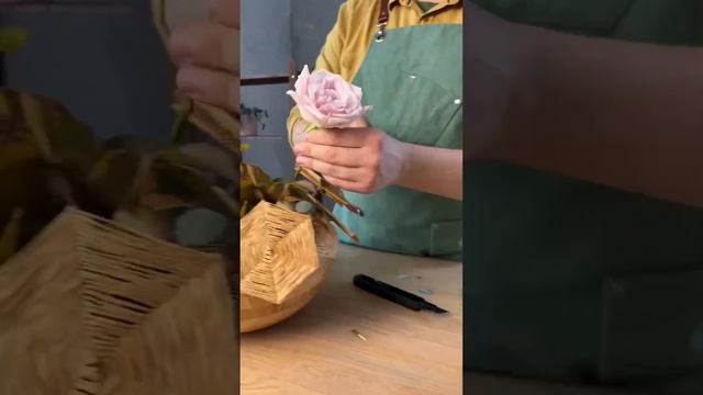 Декор для цветочной композиции своими руками