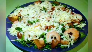 САЛАТ С КРЕВЕТКАМИ НА ЛЮБОЙ ПРАЗДНИК