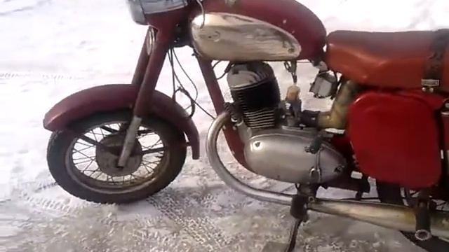 Двигатель Ява (Jawa) 250/353 test / тест 24.02.2017 после переборки (г. Люберцы, Московская обл) смотреть онлайн