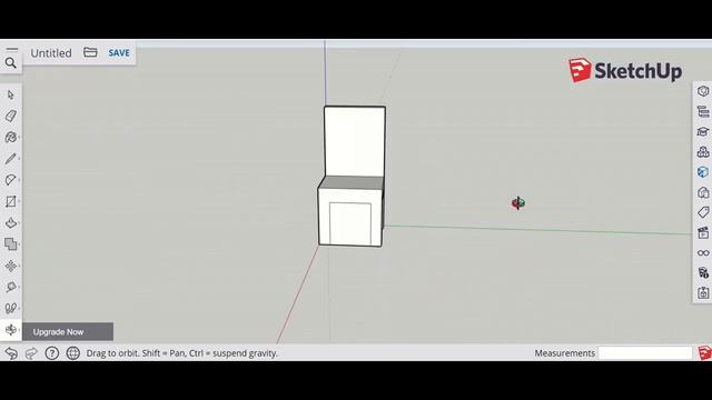 Create a simple chair in SketchUp (new version 2023) смотреть онлайн